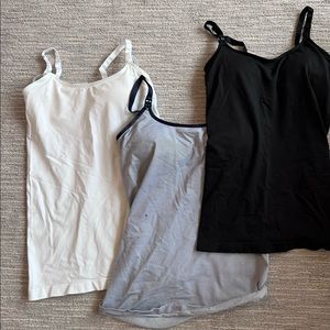 Bravado Maternity/Nursing Camisoles 3 Pack